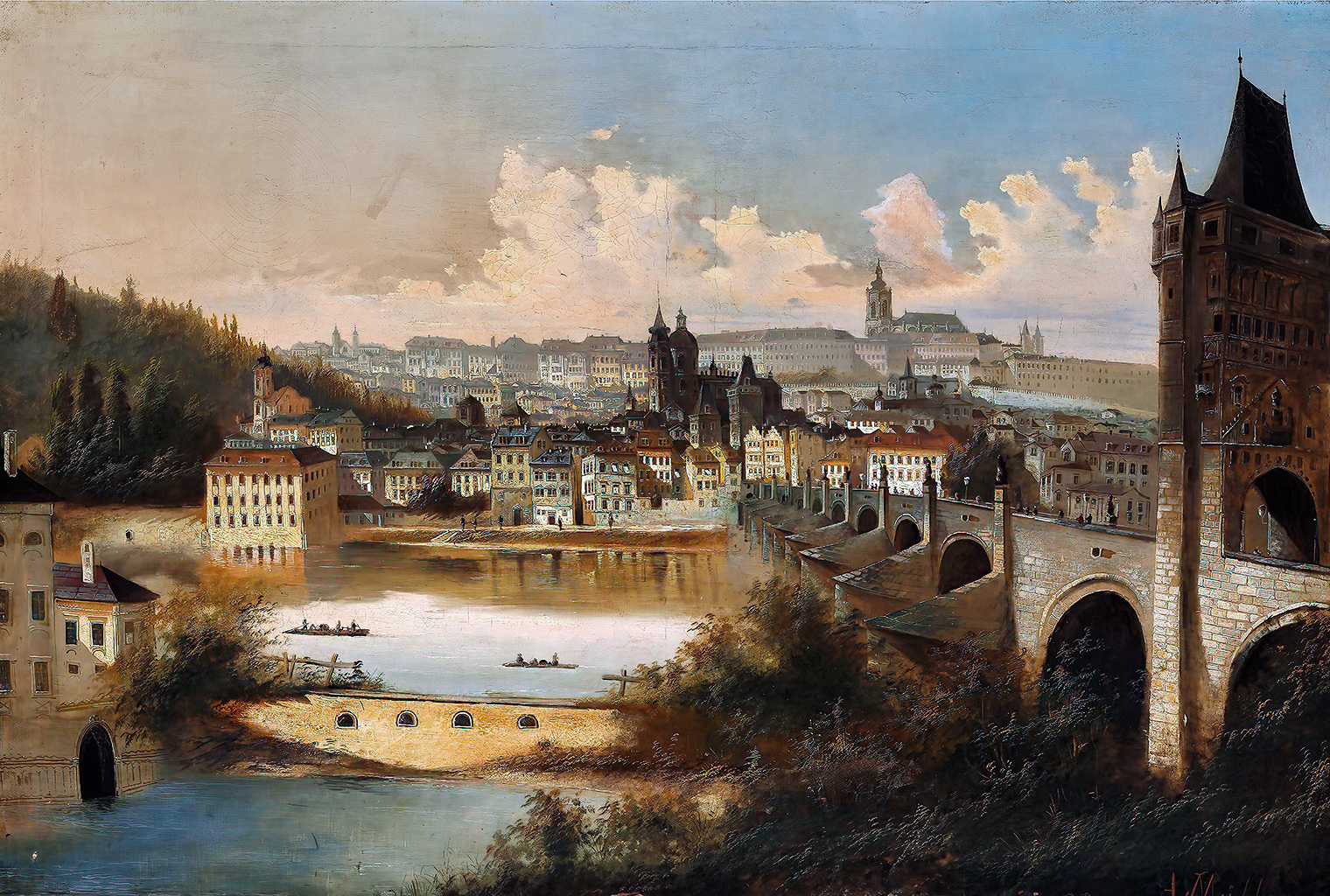 View of Prague